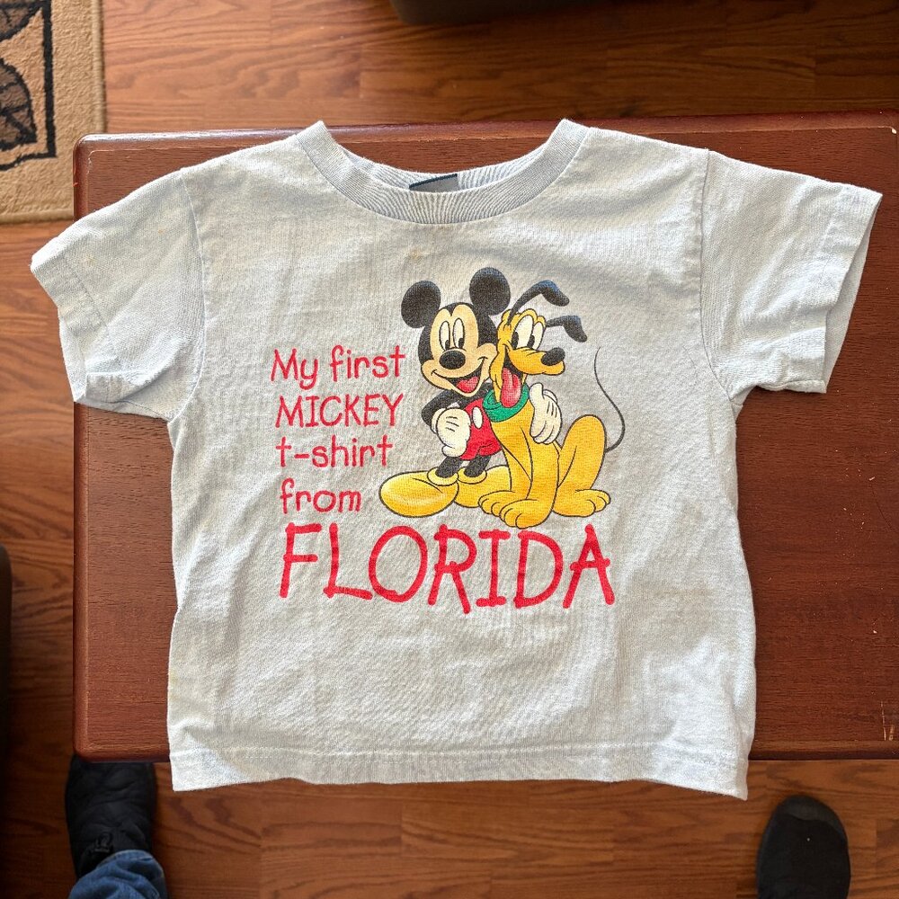 My 1st  Mickey T Shirt